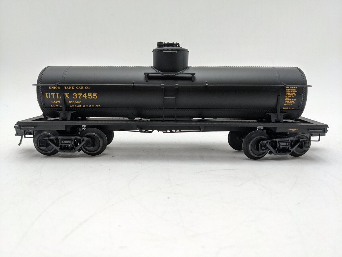 Atlas 3003820-3 O Union Tank Car 8000 Gallon Tank Car #37455 (3 Rail) EX/Box