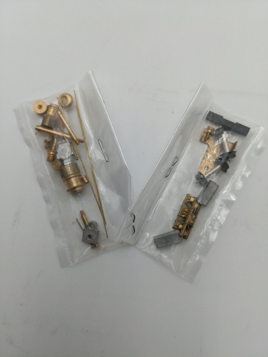 Joe Works HOn30  Brass Forney Steam Locomotive- Unassembled Kit VG/Box