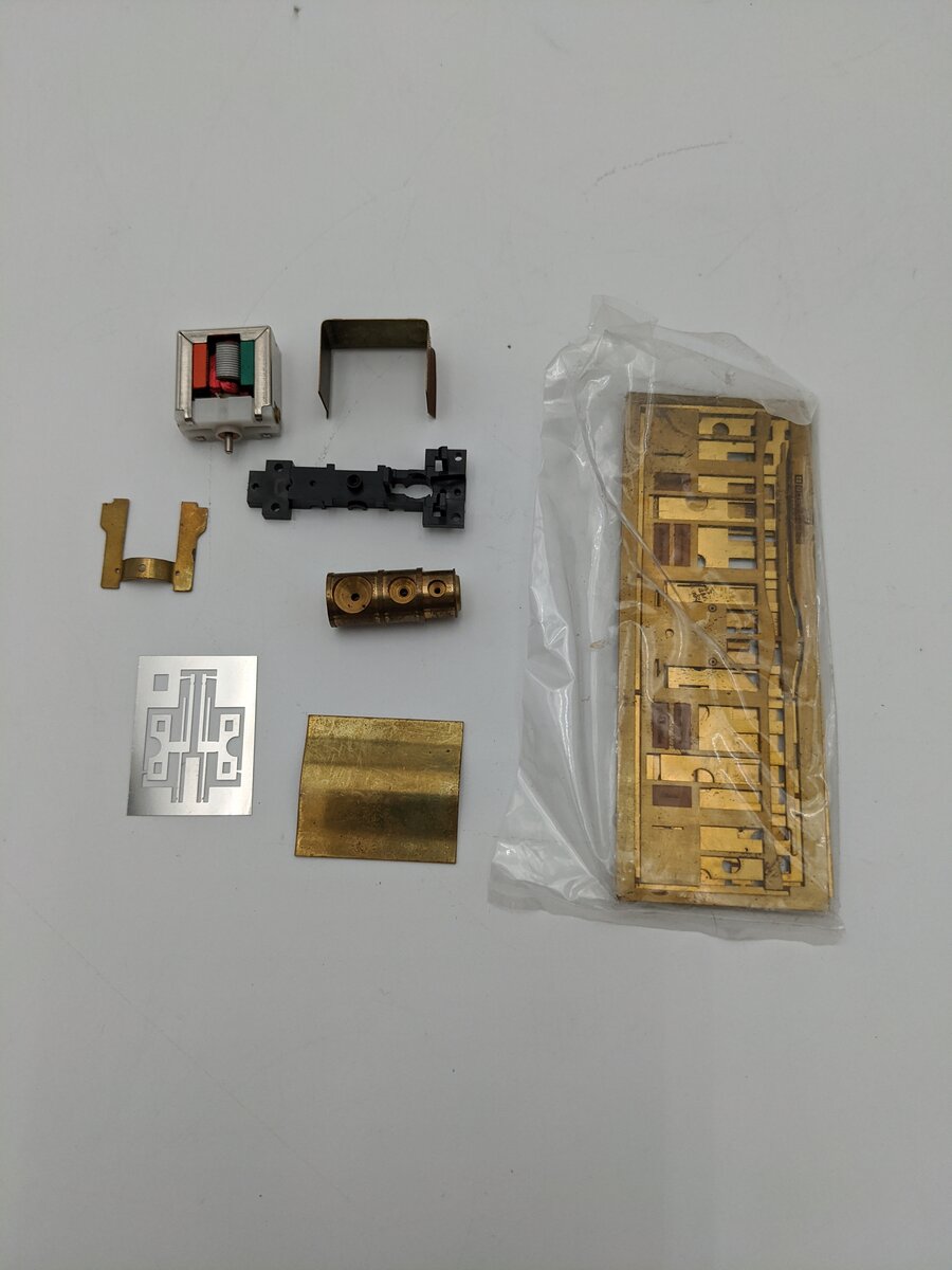 Joe Works HOn30  Brass Forney Steam Locomotive- Unassembled Kit VG/Box