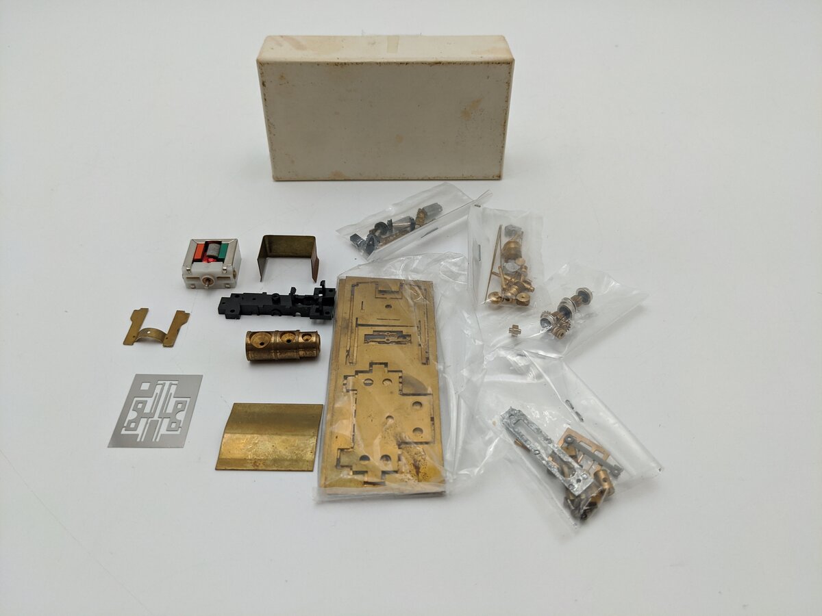 Joe Works HOn30  Brass Forney Steam Locomotive- Unassembled Kit VG/Box
