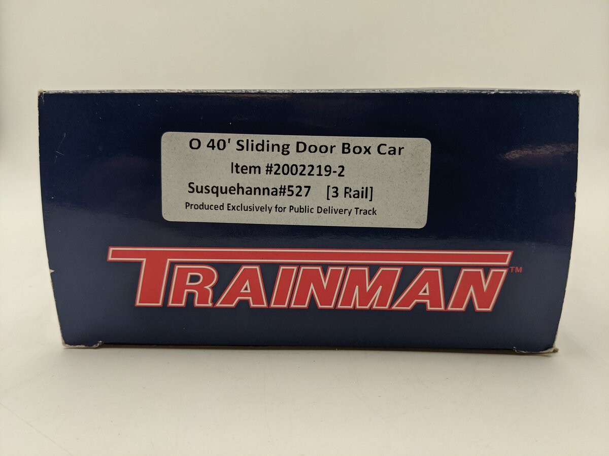 Atlas 2002219-2 O New York Susquehanna & Western Boxcar #527 (3 Rail) EX/Box