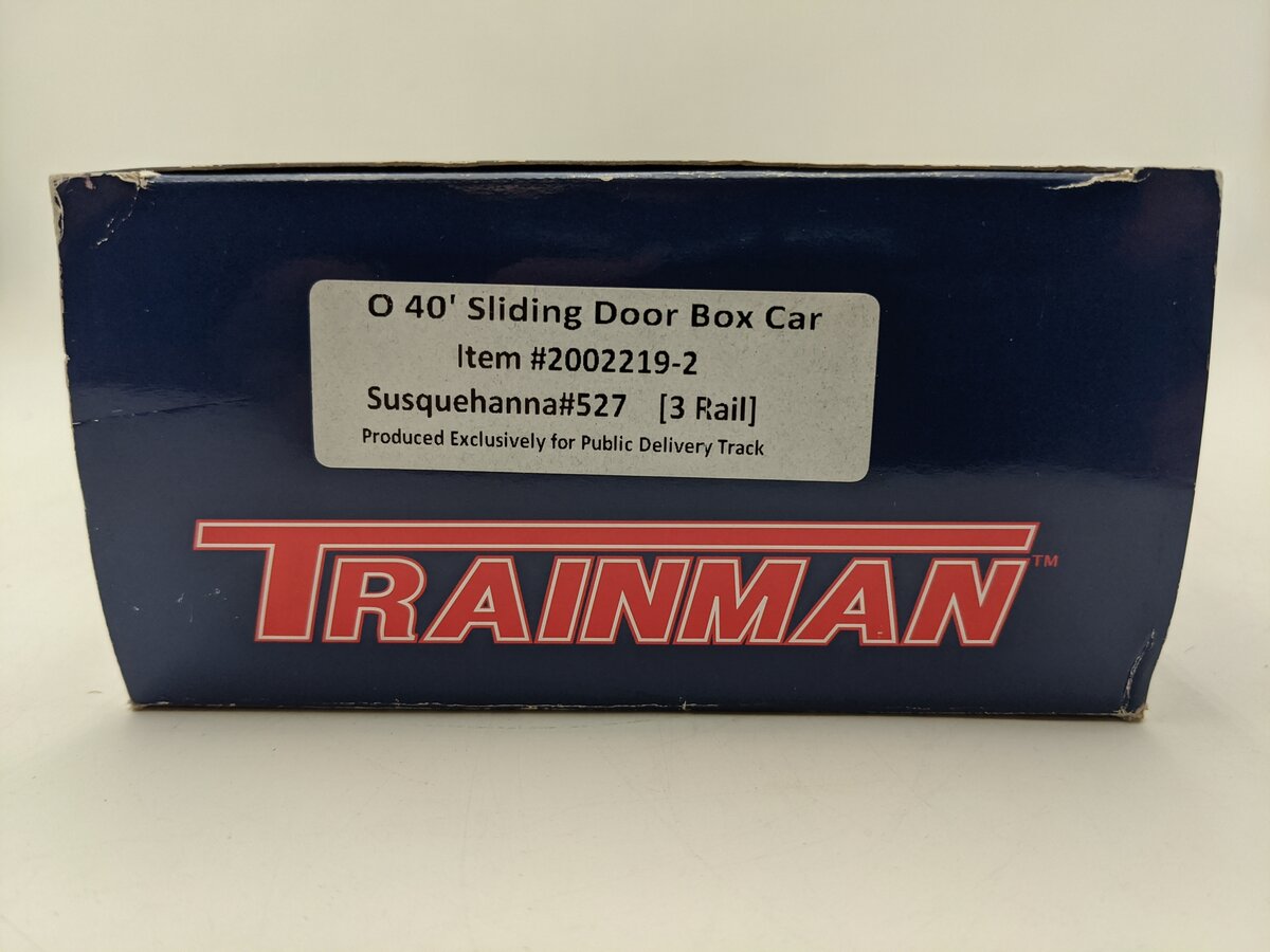Atlas 2002219-2 O New York Susquehanna & Western Boxcar #527 (3 Rail) EX/Box