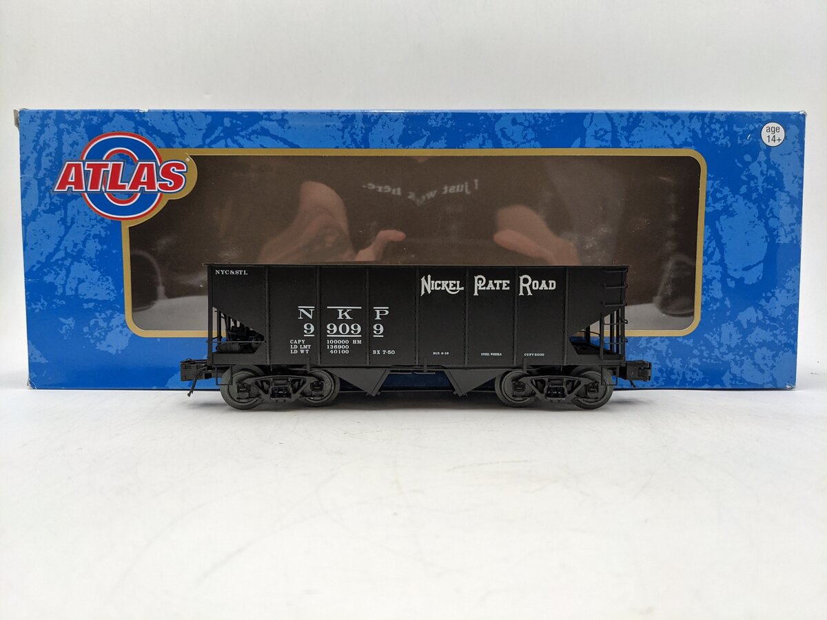 Atlas 3005818-2 O Nickel Plate Road 55-Ton Coal Hopper #99099 (3 Rail) EX/Box