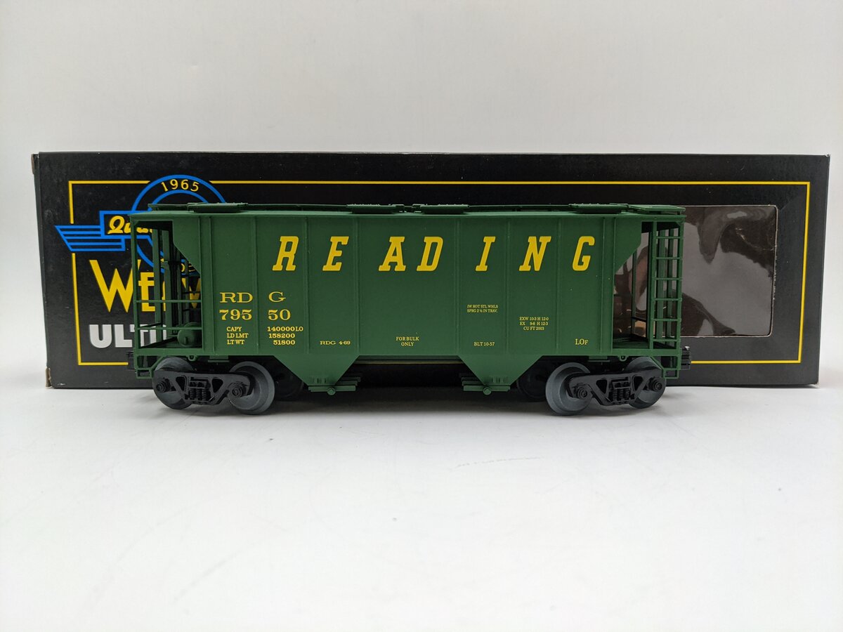 Weaver U1936L O Reading Railroad Hopper #795550 EX/Box