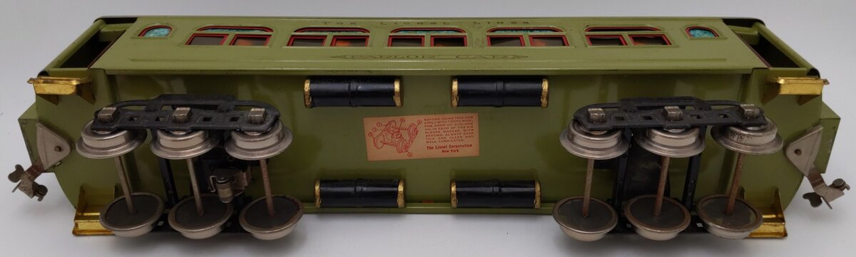 Lionel 419 Vintage Standard Gauge Parlor Car VG/Box