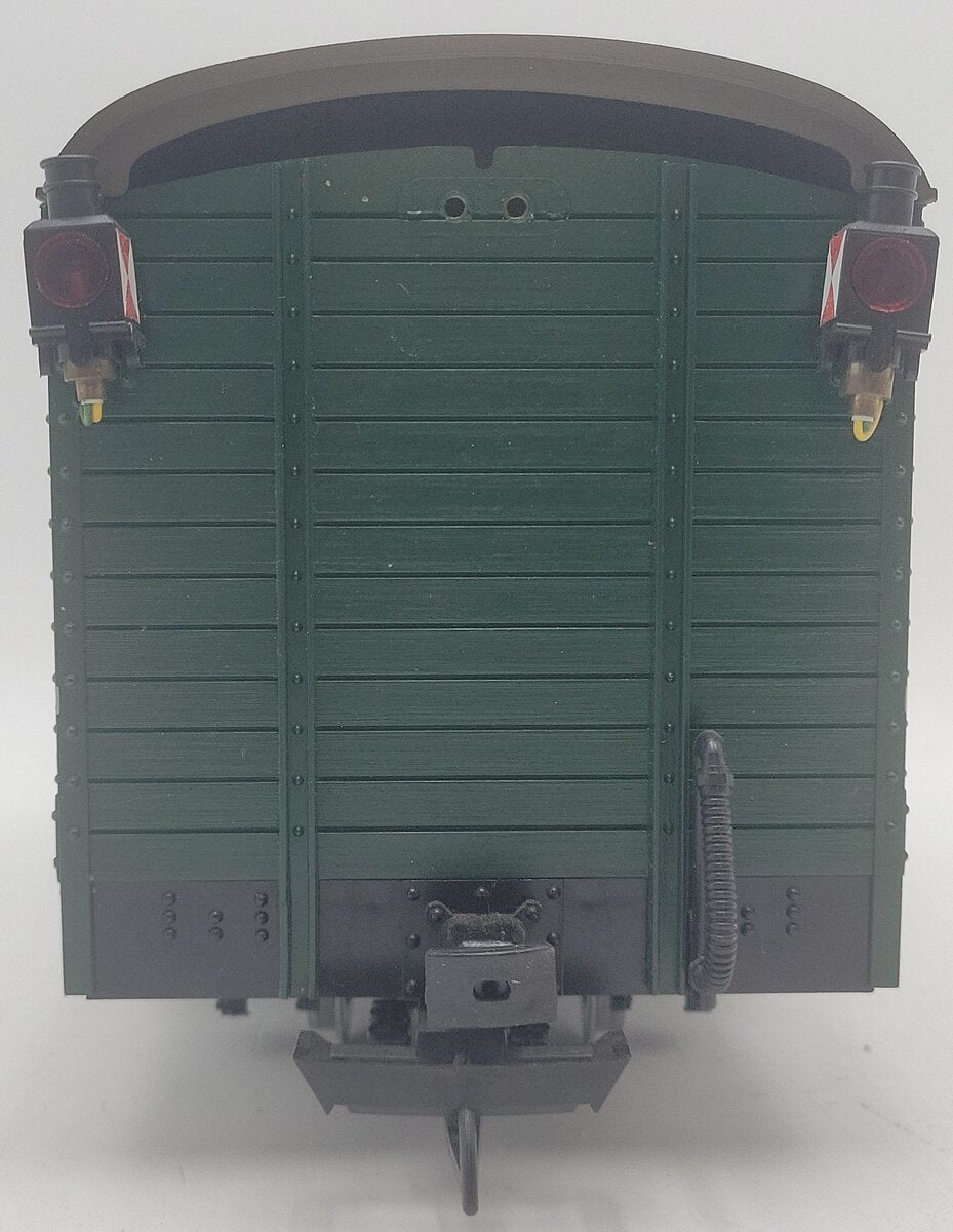 LGB 3019 G Scale Mail Post Car with Lights (Metal Wheels) EX/Box