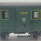 LGB 3019 G Scale Mail Post Car with Lights (Metal Wheels) EX/Box