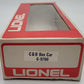 Lionel 6-9706 O Gauge Chesapeake and Ohio Boxcar EX/Box