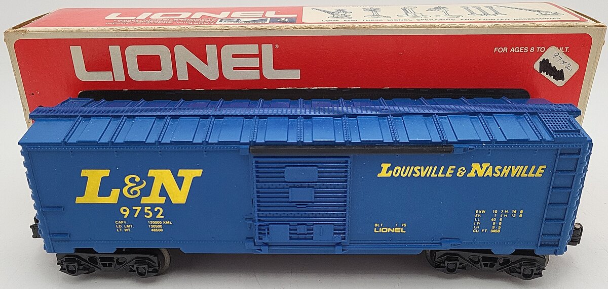 Lionel 6-9752 O Gauge Louisville and Nashville Boxcar EX/Box