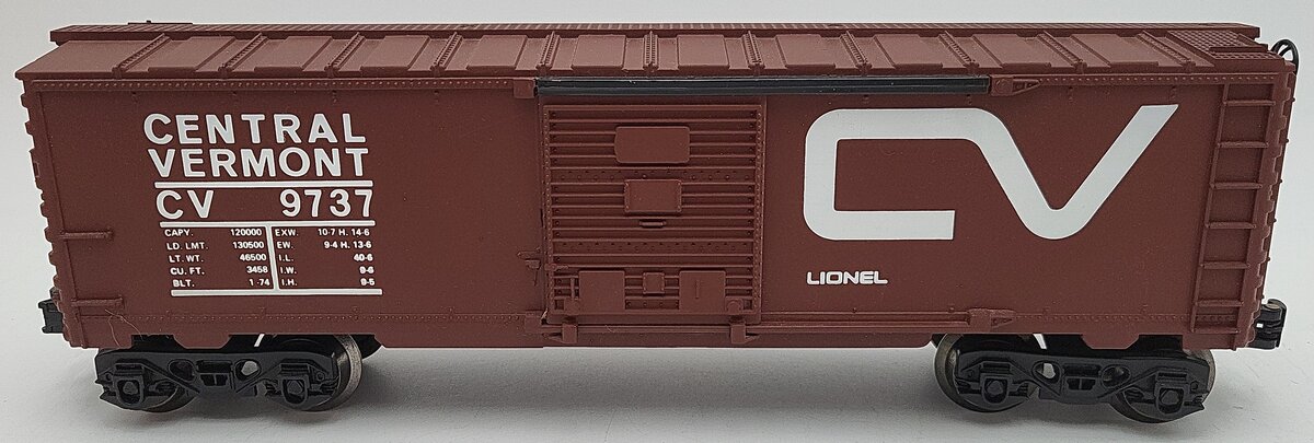 Lionel 6-9737 O Gauge Central Vermont Boxcar EX/Box