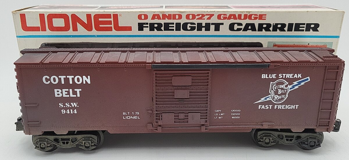 Lionel 6-9414 O Gauge Cotton Belt Boxcar #9414/Box