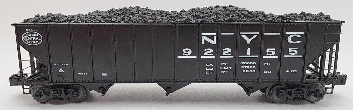 Lionel 6-27478 New York Central 3-Bay Open Hopper #922155 EX/Box