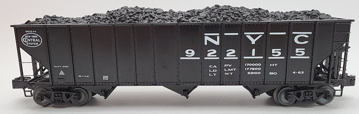 Lionel 6-27478 New York Central 3-Bay Open Hopper #922155 EX/Box
