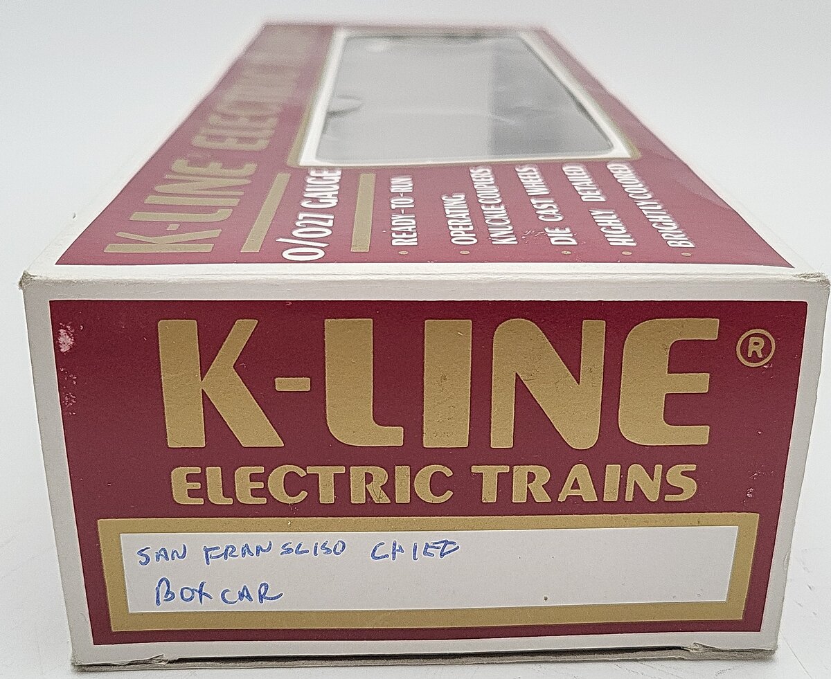 K-Line K64237 O Gauge Santa Fe Classic Boxcar #64237 VG/Box