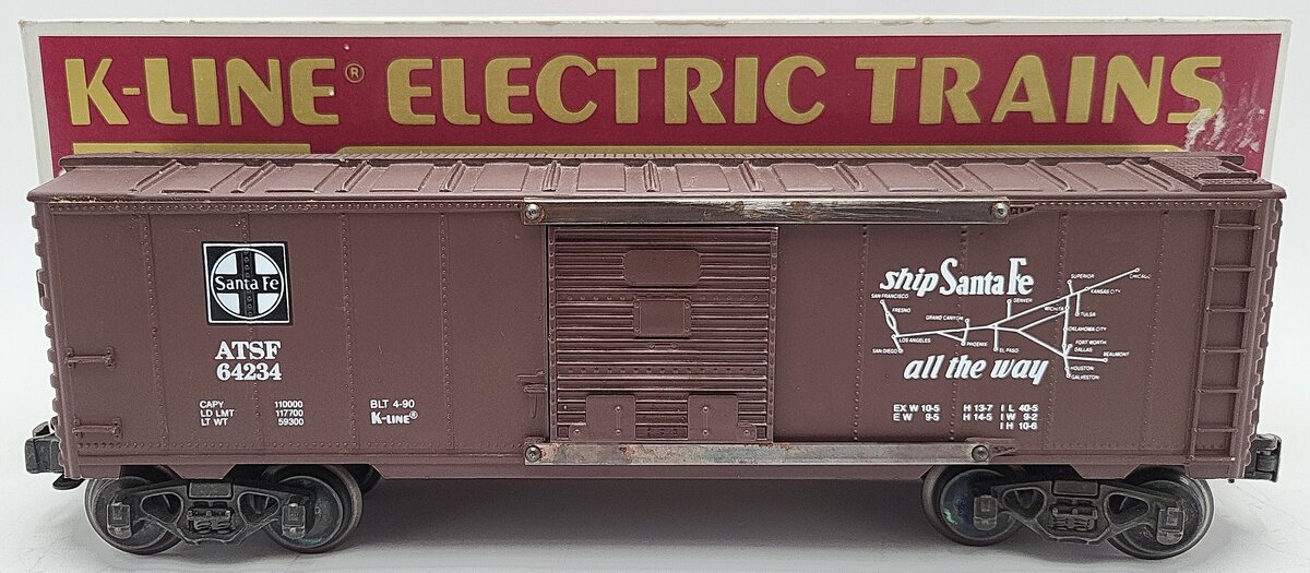 K-Line K64234 O Gauge Santa Fe 