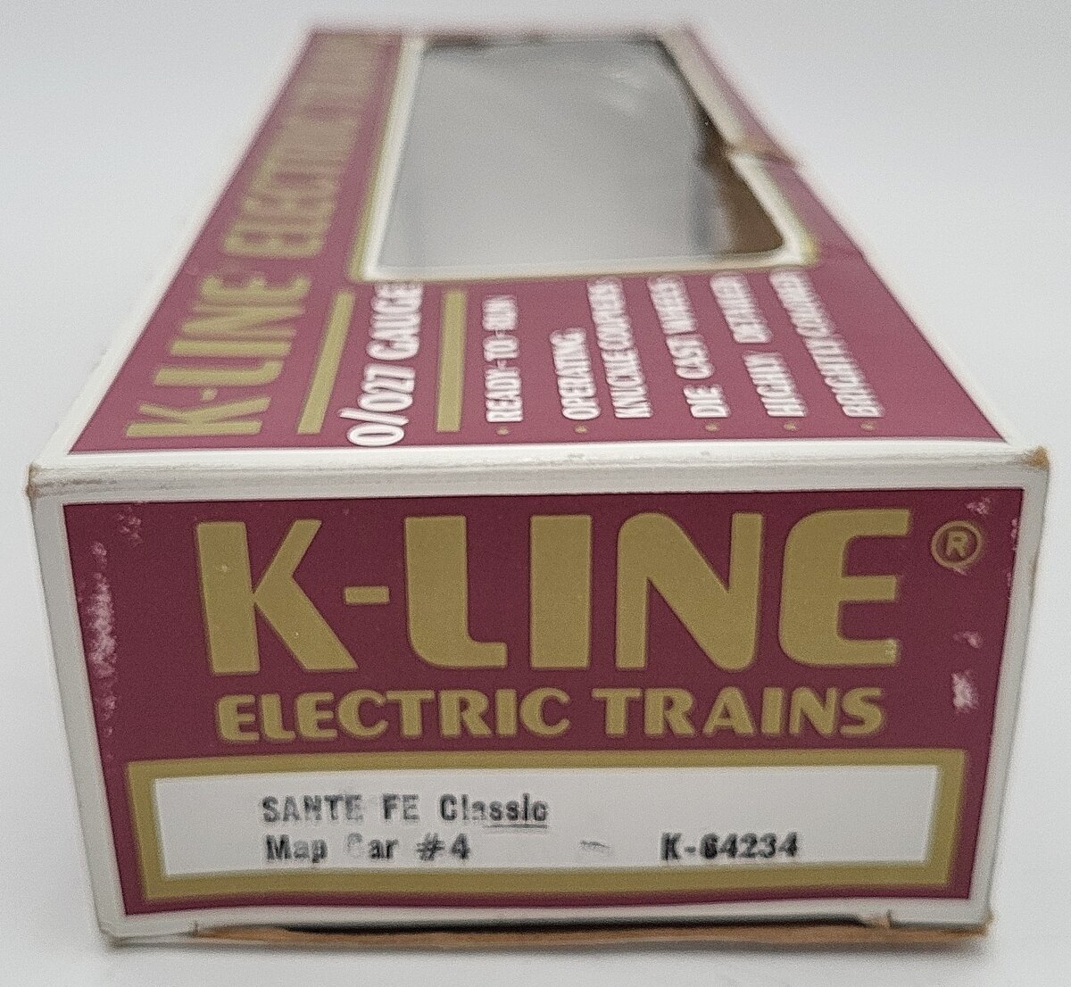 K-Line K64234 O Gauge Santa Fe 