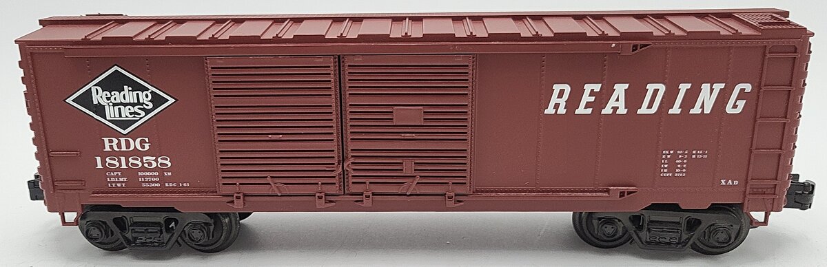 Industrial Rail 1002203 O Gauge Reading Double Door Boxcar EX/Box