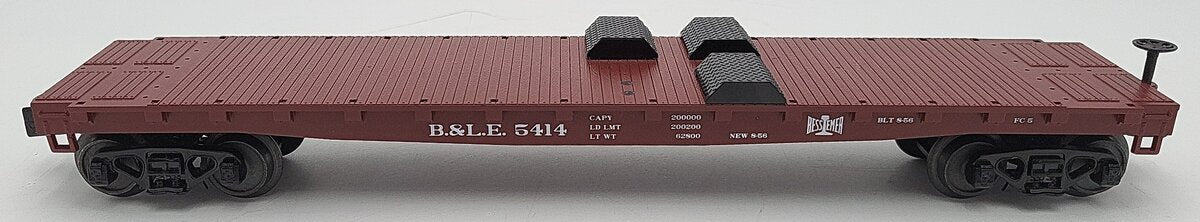 MTH 30-76537 O Bessemer & Lake Erie 50' Flat Car VG
