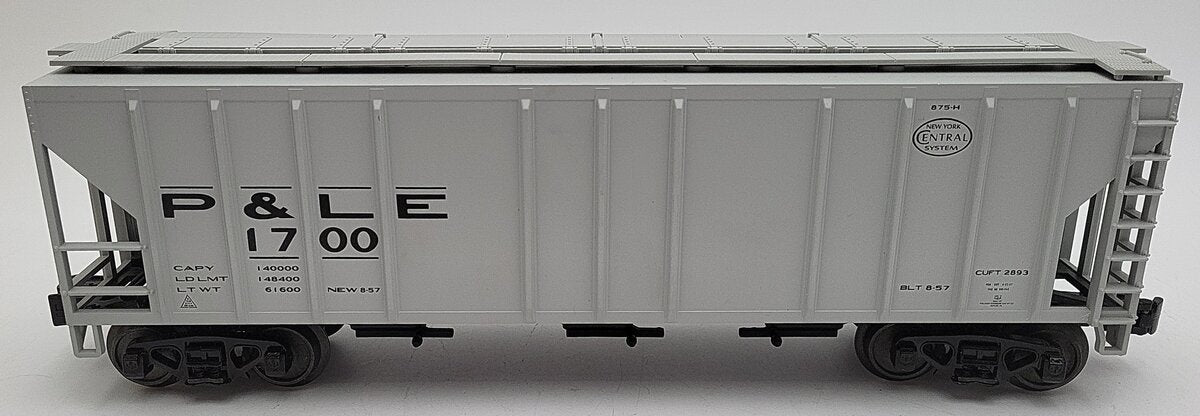 MTH 30-75506 O Pittsburgh & Lake Erie RailKing Ps-2 Discharge Hopper Car #1700 LN/Box