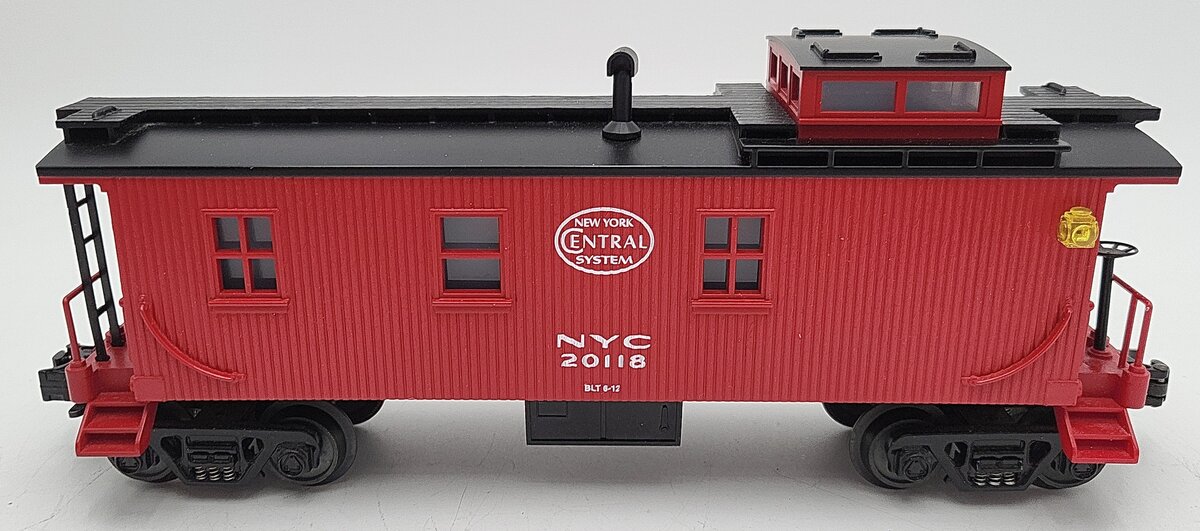 MTH 33-7802 O Gauge New York Central Woodsided Caboose #20118 EX/Box