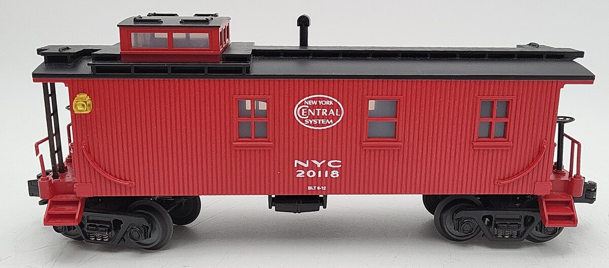 MTH 33-7802 O Gauge New York Central Woodsided Caboose #20118 EX/Box