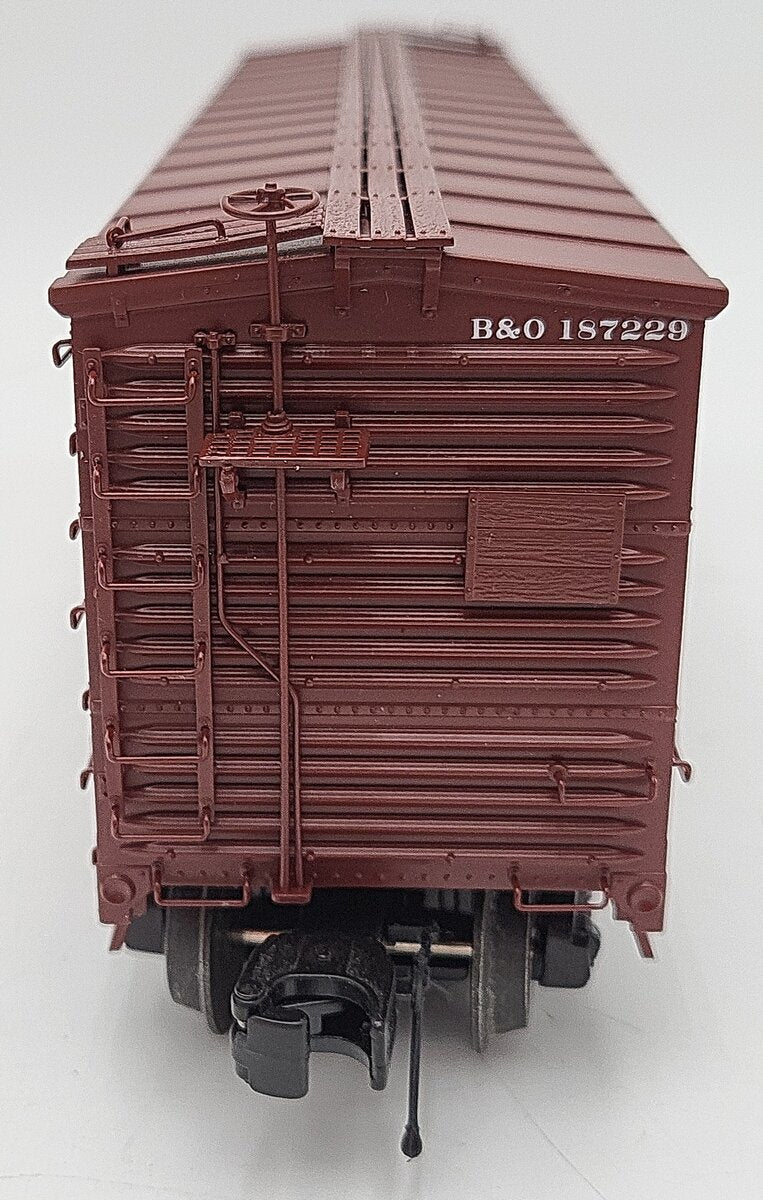 MTH 20-93958 O Baltimore & Ohio 40' Single Sheathed Boxcar #187229 EX/Box