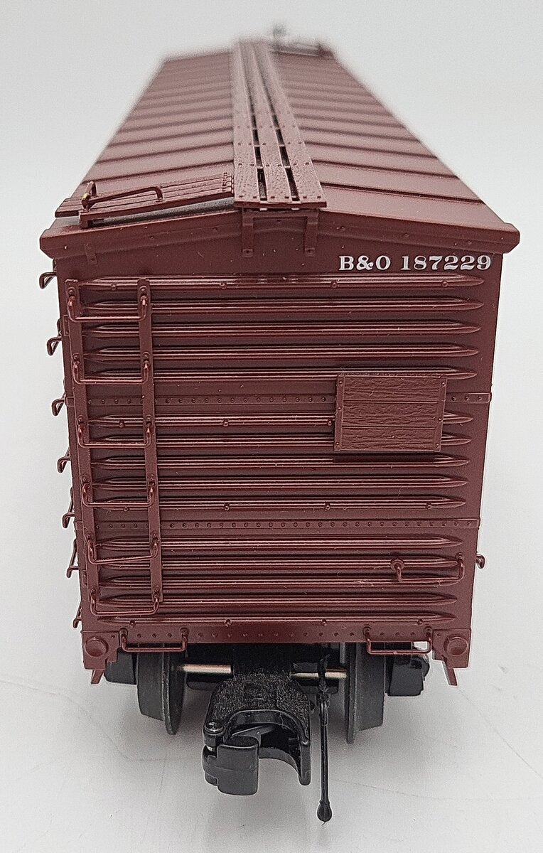 MTH 20-93958 O Baltimore & Ohio 40' Single Sheathed Boxcar #187229 EX/Box