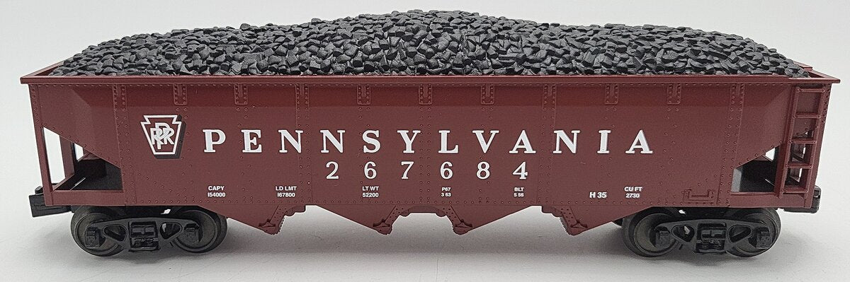 MTH 30-75408 O Pennsylvania 4-Bay Hopper Car LN