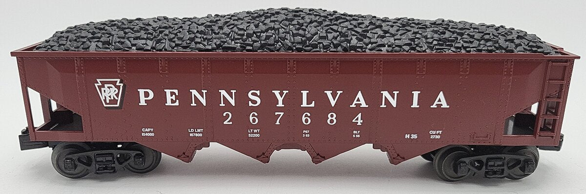 MTH 30-75408 O Pennsylvania 4-Bay Hopper Car LN