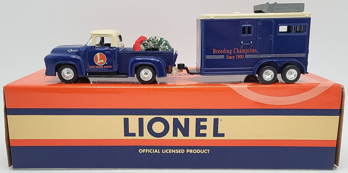 Lionel 404000 1:48 Iron Horse Ranch Truck & Horse Trailer EX/Box