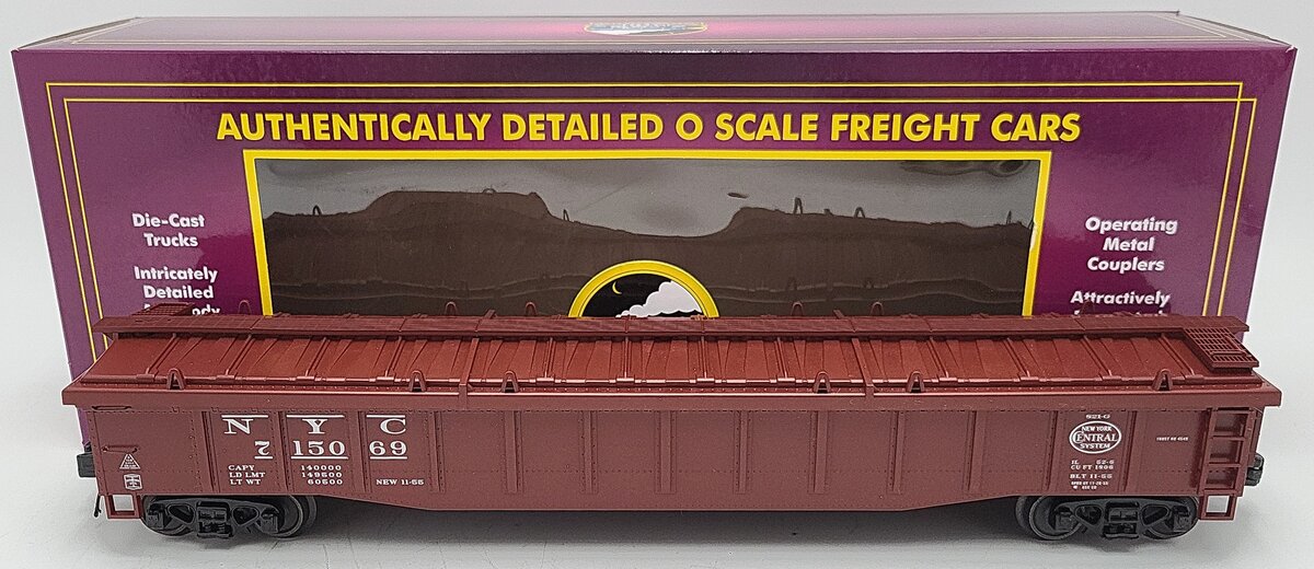 MTH 20-95536 O New York Central Gondola with Cover #715069 LN/Box