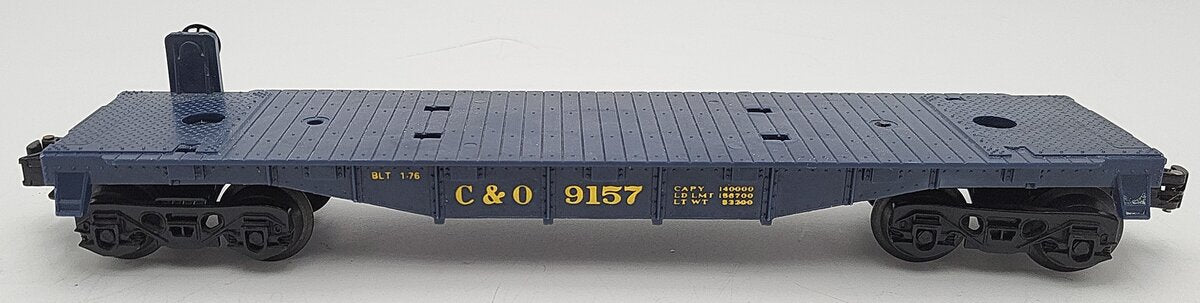 Lionel 6-9157 Chesapeake & Ohio Flatcar VG