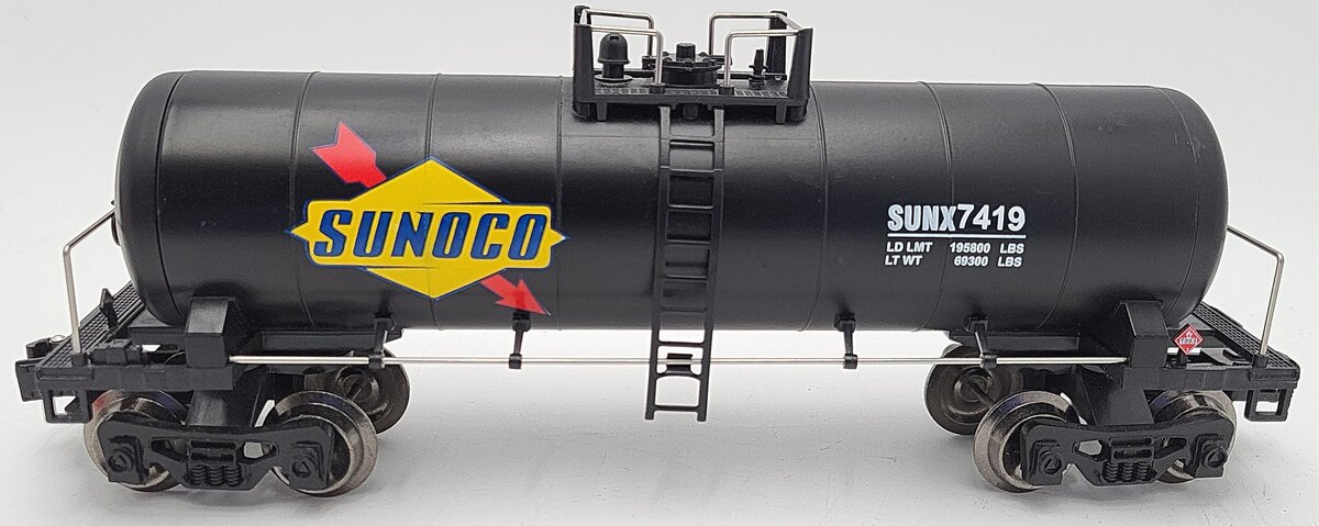 Menards 279-6742 O Gauge Sunoco Tanker Car LN/Box