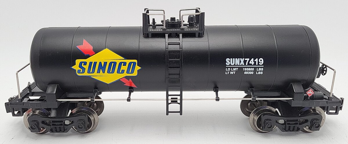 Menards 279-6742 O Gauge Sunoco Tanker Car LN/Box