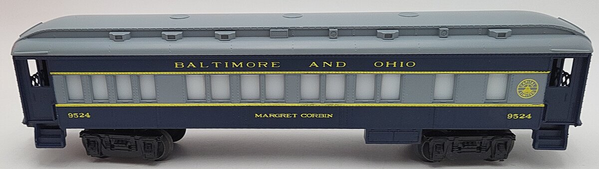 Lionel 6-9524 O Gauge Baltimore & Ohio "Margaret Corbin" Passenger Car #9524 EX/Box
