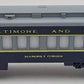 Lionel 6-9524 O Gauge Baltimore & Ohio "Margaret Corbin" Passenger Car #9524 EX/Box