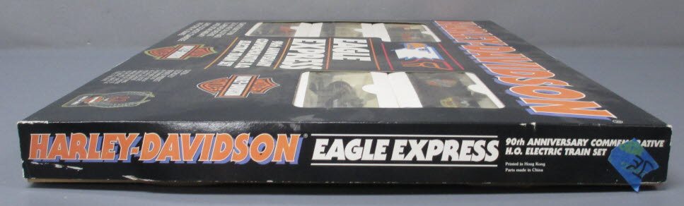 Harley Davidson HO Scale Eagle Express 90th Anniversary Electric Train Set LN/Box
