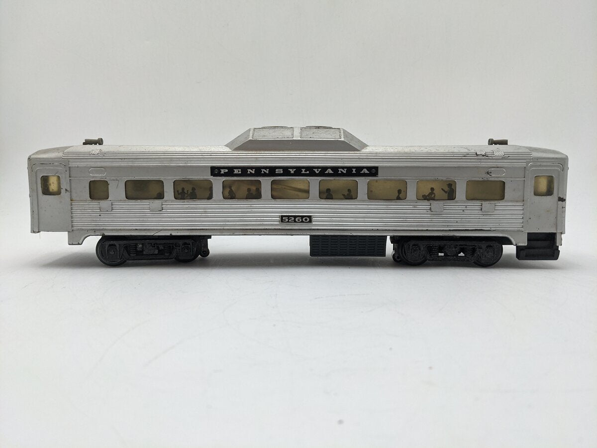 Custom Vintage O Pennsylvania Railroad Motorized Passenger Car #5260