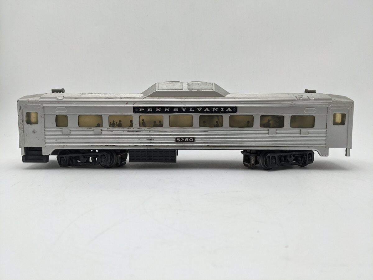 Custom Vintage O Pennsylvania Railroad Motorized Passenger Car #5260