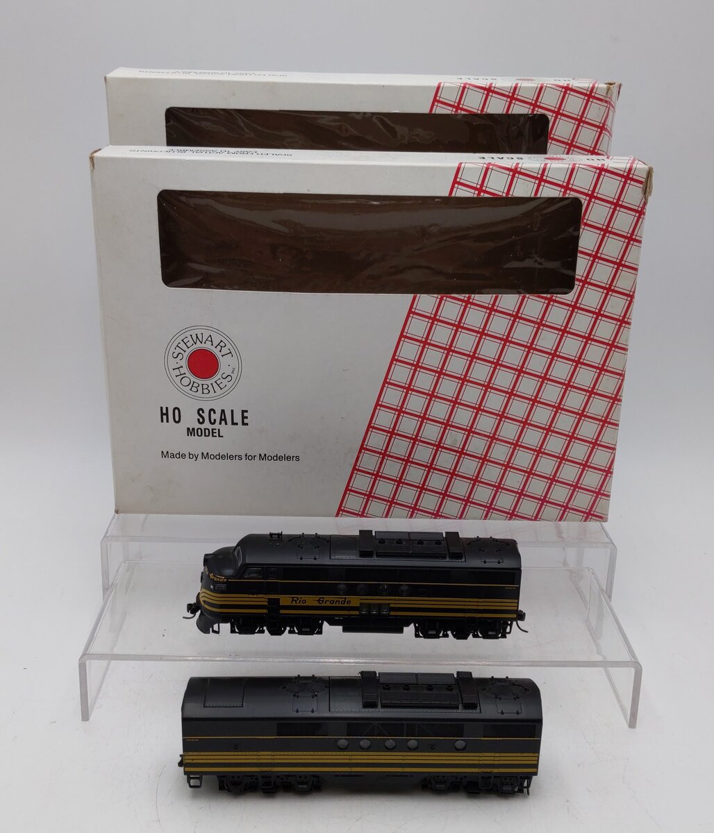 Stewart 5018 HO Denver & Rio Grande Western Diesel EMD FT A/B Set EX/Box