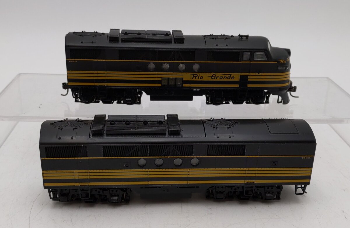 Stewart 5018 HO Denver & Rio Grande Western Diesel EMD FT A/B Set EX/Box