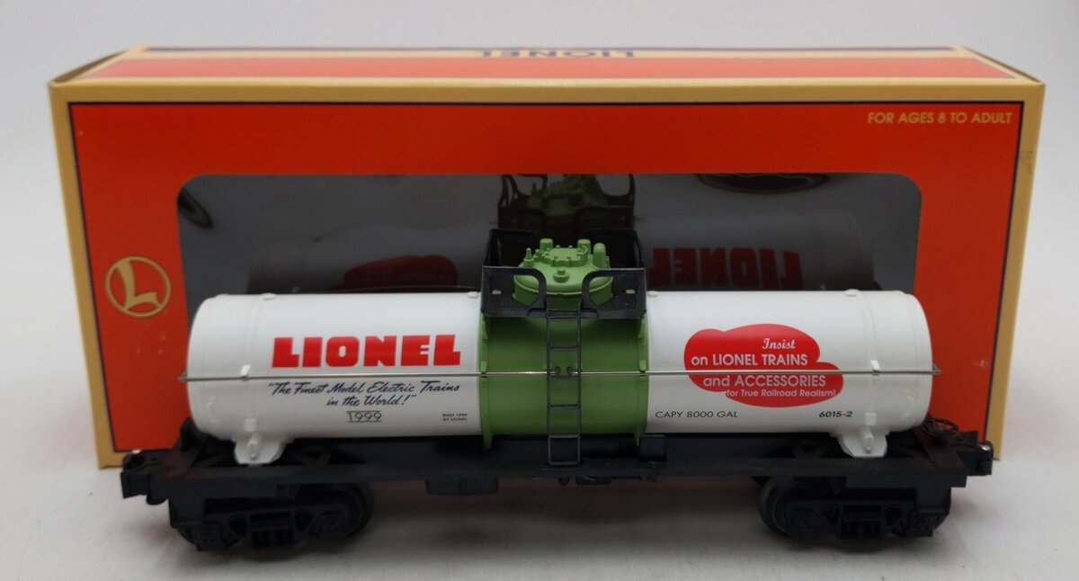 Lionel 6-19622 Centennial Single Dome Tank Car 6015-2 LN/Box