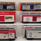 Lionel O Gauge Boxcars #9622, #9624, #0780, #19924, #19932, #9678 [6] EX/Box