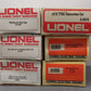 Lionel O Gauge Boxcars #9622, #9624, #0780, #19924, #19932, #9678 [6] EX/Box