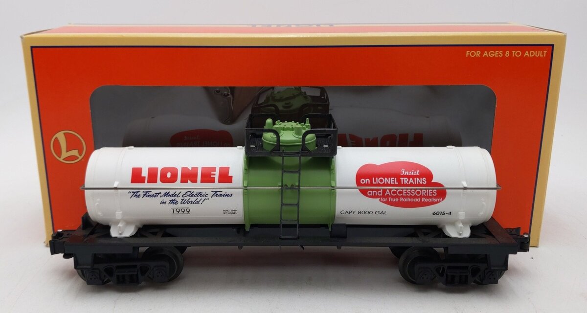 Lionel 6-19624 Centennial Single Dome Tank Car #6015-4 LN/Box