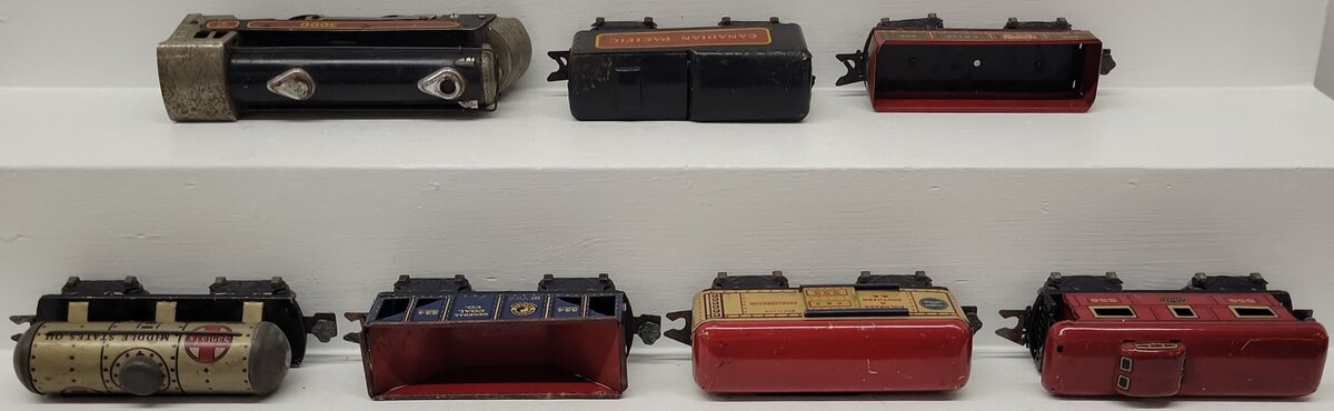 Marx 15300 Vintage O Gauge Canadian Pacific Steam Locomotive Freight Set