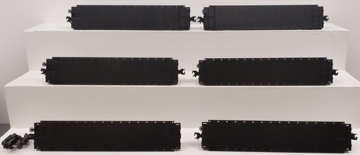 MTH 20-98119 O Gauge Hill Crest Lumber Co. Flat Car Set with Logs (Set of 6) EX/Box