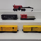 Lionel Vintage O Gauge Train Cars 25000, 6119, 6473, 6656 & 6560 [5] VG