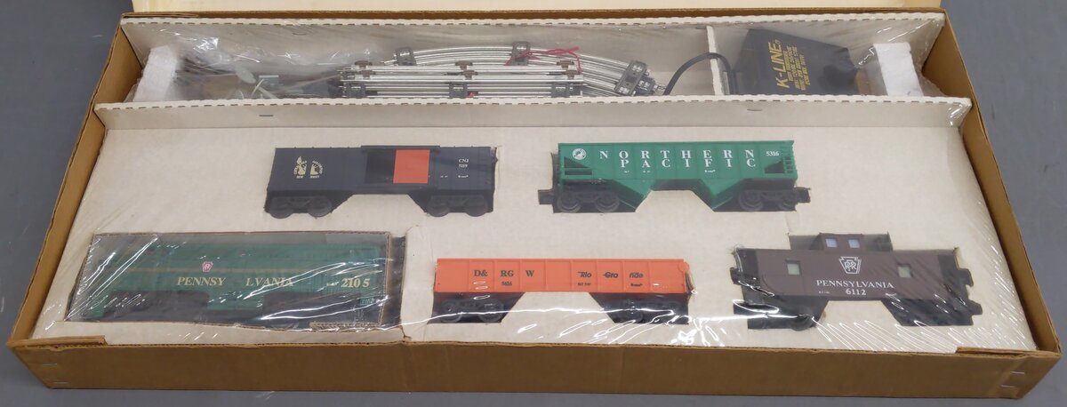 K-Line K1712 O Gauge Keystone State Express Diesel Train Set MT/Box