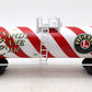 Lionel 6-17946 O Gauge Candy Cane Single Dome Tank Car EX